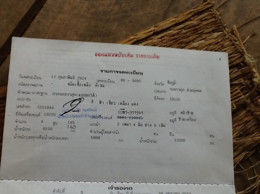 ขายครับLOCKY. 165. HP ยาง900/20 ดั้ม10ตันกระบะยาว4.20เมตรแถมคอกสูงครับ