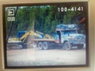 ขายแบคโฮกับรถลากKOBELCO120-3พร้อมรถลากหัวยาวเครื่อง6BD160แรงเล่มทะเบียนพร้อมทั้ง2คัน