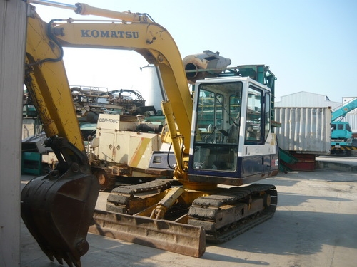 รถขุด Komatsu PC60-6 รถเก่านอก สภาพเดิมๆ เพิ่งเหยียบถึงไทย