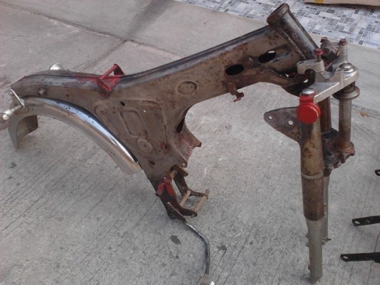 ขายโครง CG/CB/A100 สภาพดีมากไม่ผุ