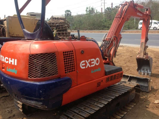 ขายด่วนแม็กโคร   ฮิตาชิ  EX~30สวยเต็มพร้อมใช้เอกสารอินวอย