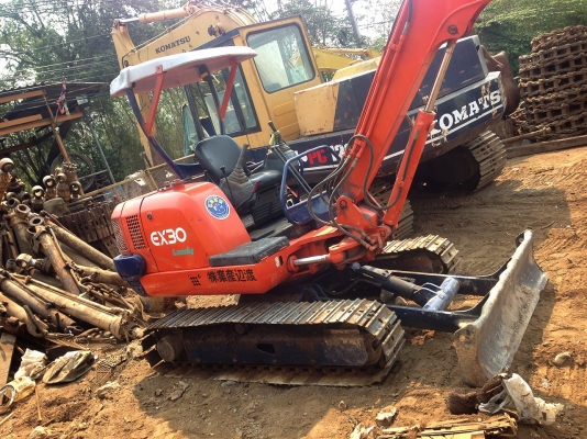 ขายด่วนแม็กโคร   ฮิตาชิ  EX~30สวยเต็มพร้อมใช้เอกสารอินวอย