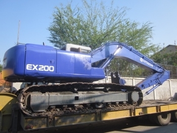 ขายรถแบคโฮ HITACHI: EX200-2(PC200) เครื่อง ISUZU 6สูบ ขายถูก ราคา 850,000 บาท