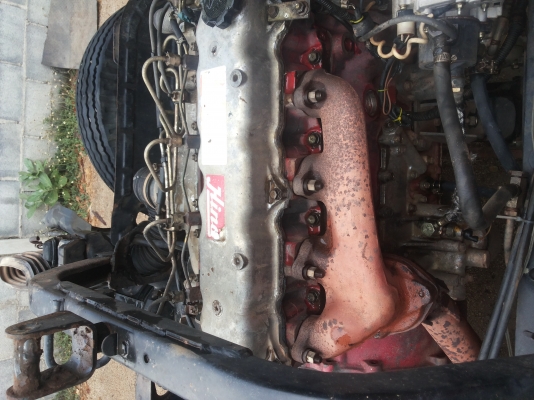 6 ล้อดั้ง hino เครื่อง MB4W 120 ปี 2538 ช่วงล่าง F กระจกไฟฟาไฟฟ้า