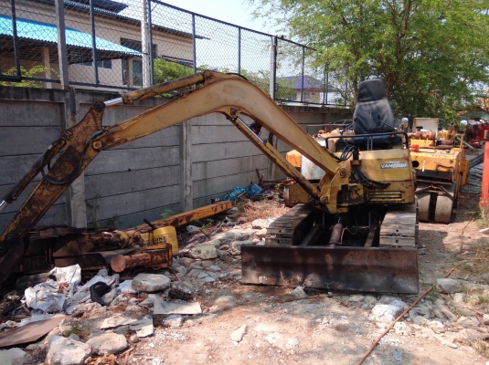 ขายรถแบคโฮ YANMAR B37 พร้อมหัวคีบไม้ คีบเหล็ก ราคา 265,000 บาท