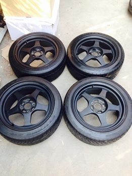 ขายล้อ Spoon ROTA ขอบ16 4/100 กว้าง7 พร้อมยาง Nitto nt 555  ดอกหนาสวยๆ ถุกๆครับผม