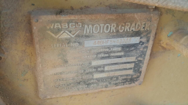 ขายรถเกรด WABCO ใช้งานได้สนใจโทร0903567612 ขายรถเกรด WABCO ใช้งานได้สนใจโทร0903567612