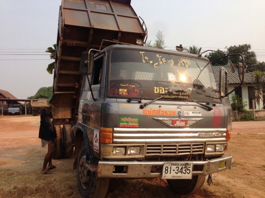 HINO RANGER FD176 เครื่อง HO7C ยาง900 เฟืองท้ายคุณหลง HINO RANGER FD176 เครื่อง HO7C ยาง900 เฟืองท้ายคุณหลง