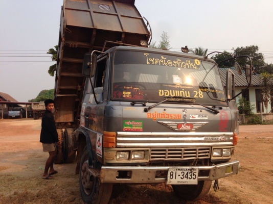 HINO RANGER FD176 เครื่อง HO7C ยาง900 เฟืองท้ายคุณหลง