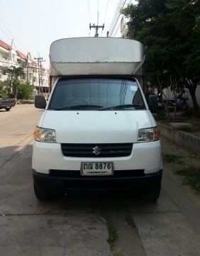 ขายรถ SUZUKI CARRY สภาพพร้อมใช้งาน ติดหลังคาอลูมิเนียมแล้ว