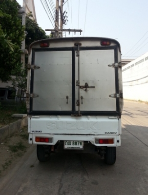 ขายรถ SUZUKI CARRY สภาพพร้อมใช้งาน ติดหลังคาอลูมิเนียมแล้ว
