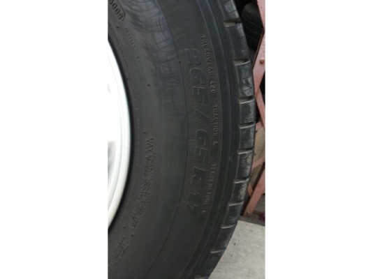 แม็กซ์ พรีรันเนอร์17 พร้อมยางมิเชอลิน265 65 17 ดอกหนาๆ