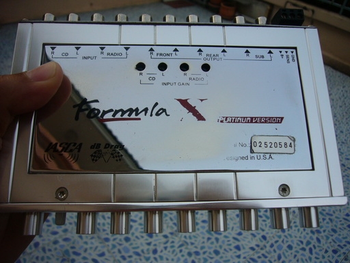 ขายปรี FormuraX 888s ปุ่มเรียบมัน