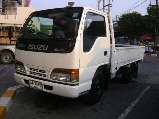 ISUZU,เครื่่่อง120แรง รถสี่ล้อใหญ่ หัวยกได้ เครื่่องดี คัซซีสวยฯ แอร์เย็น กระจกไฟฟ้า,พวงมาลัยพาวเวอร์,เกียร์สั้น ภายในดีสะอาดสวย ทะเบียนไม่ติดเวลาวิ่งได้24ชม.