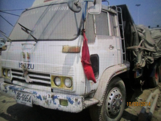 ISUZU-10ล้อ1เพลาเครื่อง6BD-พื้นเรียบ-สภาพสวยพร้อมใช้-ราคา460.000บ