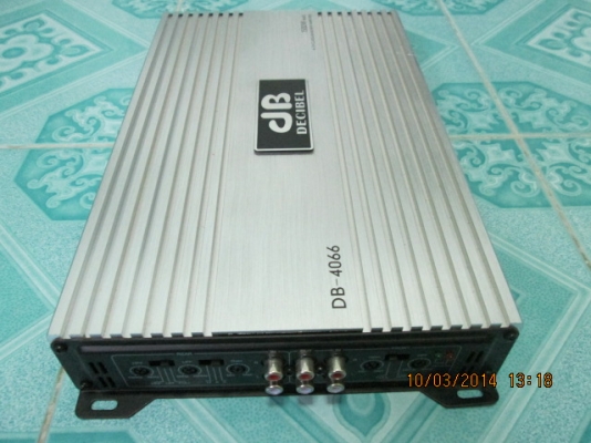 แอมป์4chdb สภาพใหม่มาก แรงๆเสียงดี ขาย1950บาท