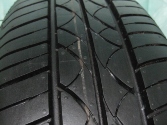 ขายล้อกะทะพร้อมยางป้ายแดง Nissan March ขอบ 14