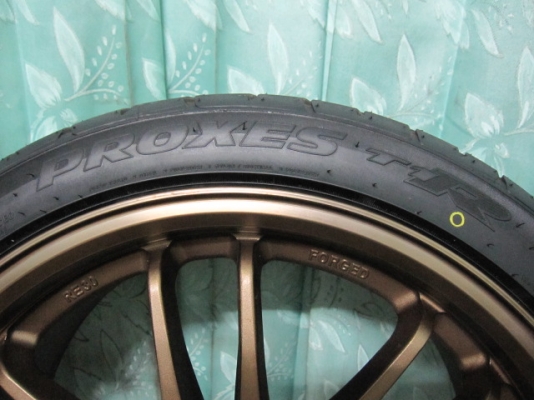 ขายล้อแม็ก RE30 ขอบ 17 พร้อมยางใหม่ TOYO ใช้แค่วันเดียว