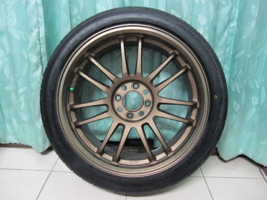 ขายล้อแม็ก RE30 ขอบ 17 พร้อมยางใหม่ TOYO ใช้แค่วันเดียว