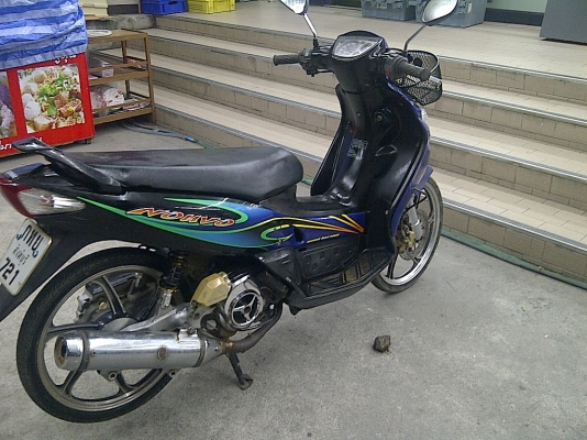 +++ขายนูโวตัวเก่าเครื่องเดิมๆเงียบๆแต่ท่อผ่า มีล้อdidแถมให้1คู่พรบเอกสารครบ18999บ++++