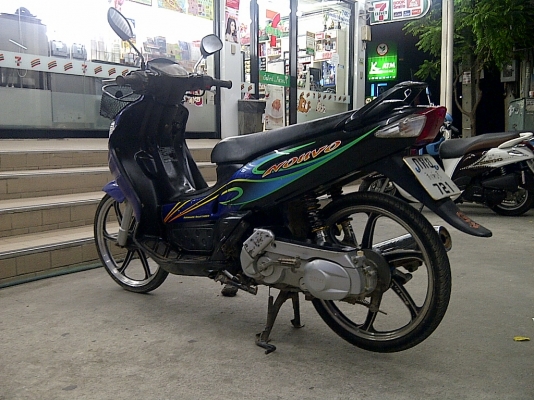 +++ขายนูโวตัวเก่าเครื่องเดิมๆเงียบๆแต่ท่อผ่า มีล้อdidแถมให้1คู่พรบเอกสารครบ18999บ++++