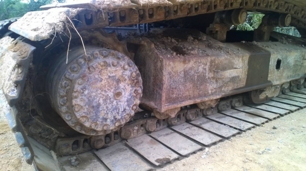 แบคโฮ200 SUMITOMO 280EA-3061 เครื่องแน่น เอวแน่น โซ่เต็ม เฟมก็ยังสวยดี.ใช้งานอยู่...รถนายก อบต.