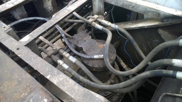 แบคโฮ200 SUMITOMO 280EA-3061 เครื่องแน่น เอวแน่น โซ่เต็ม เฟมก็ยังสวยดี.ใช้งานอยู่...รถนายก อบต.