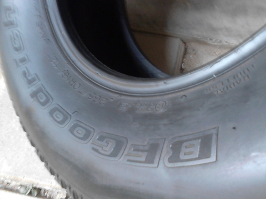 BF Goodrich Long Trail T/A  Tour 265/70R16  มีชุด 4 เส้น TEL.081-427-3941