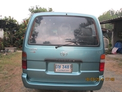 ขายรถตู้หัวจรวด ปี 95 พวงมาลัยเพาเวอร์ สภาพดีมาก (ชลบุรี)