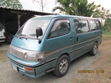 ขายรถตู้หัวจรวด ปี 95 พวงมาลัยเพาเวอร์ สภาพดีมาก (ชลบุรี)