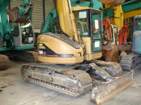 รถขุด Caterpillar 308BCR #3YS03230 ชั่วโมงน้อย 5460ชม. สินค้าอยู่ที่ดังเราในไทยค่ะ