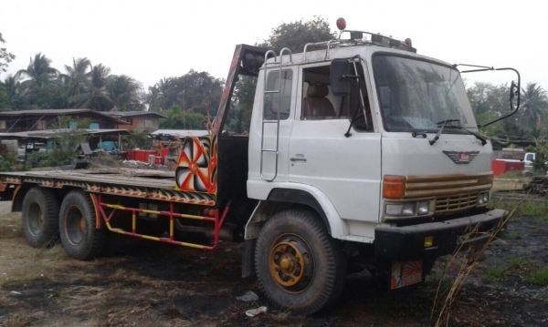 ขายสิบล้อเทเลอร์ KT925 หัว Hino F18 เครื่อง EH700 - 168 แรง 2 เพลา  ทะเบียนพร้อมโอน