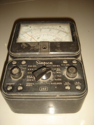 ขายมิเตอร์วัดไฟ Simpson 260 s5