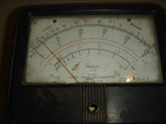 ขายมิเตอร์วัดไฟ Simpson 260 s5