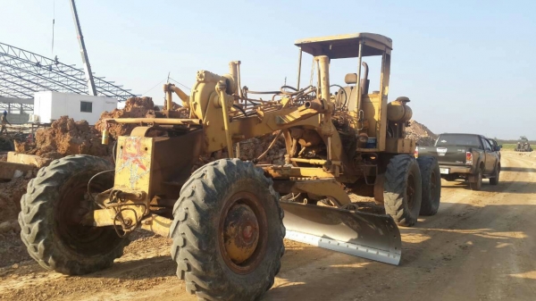 WABCO MOTOR GREDER นำเข้าจากอเมริกา เครื่องเดิม เกียเดิม เสาไฮดรอลิค เอกสารสัญาซื้อขาย