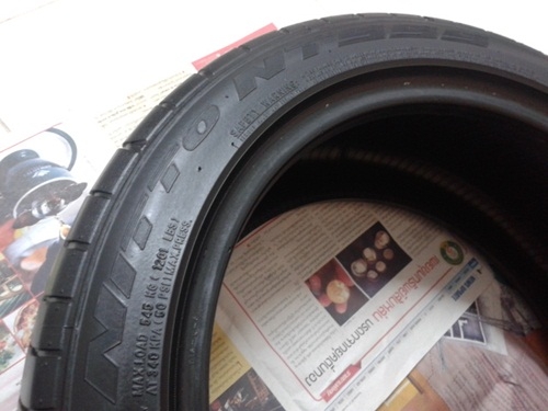 ยางยุ่น,205/45R16 NITTO NT555 ดอกหนาปี10หนึ่งคู่ 2,000 ยางยุ่น,205/45R16 NITTO NT555 ดอกหนาปี10หนึ่งคู่ 2,000