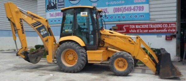 รถตักหน้าขุดหลัง KOMATSU โทร.087-331-0254