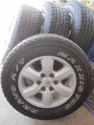 แม็ก+ยาง หลายชุด กันชนสามเขาอลูมิเนียม