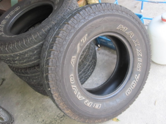 แม็ก+ยาง หลายชุด กันชนสามเขาอลูมิเนียม