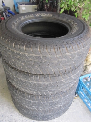 แม็ก+ยาง หลายชุด กันชนสามเขาอลูมิเนียม