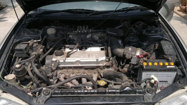 ขายท้ายเบนซ์ ชุดแต่งEVO4 เครื่อง1.8 เกียร์ออโต้ ติดแก๊สหัวฉีด เบรคABS