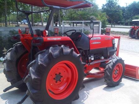 ขายรถไถ Kubota L 4508DI (4WD) พร้อมดันหน้าตราช้าง