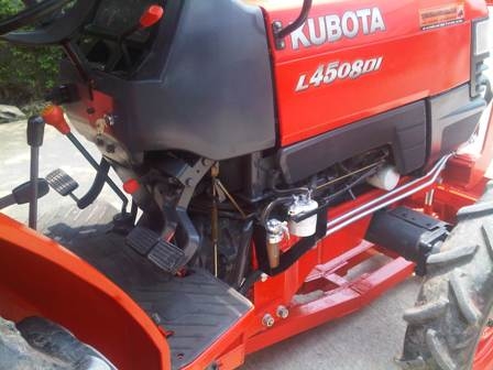 ขายรถไถ Kubota L 4508DI (4WD) พร้อมดันหน้าตราช้าง