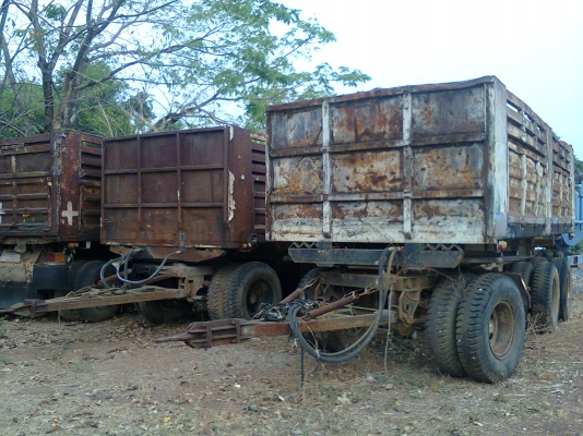 มาอีกแล้วครับ ขายแบบเหมาๆ ลูกพ่วง 3 คาน ดั้ม มี 5 พ่วงๆ ละ 370,000บาท