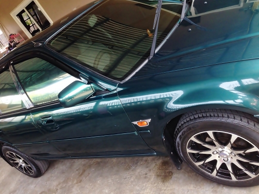 ขายรถ Honda city สีเขียว โฉม ปี95