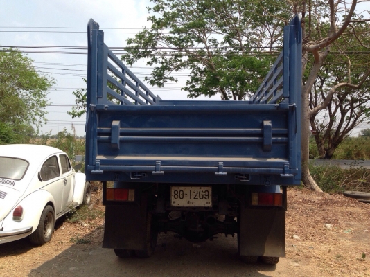 ISUZU  NPR  115แรงม้า  6ล้อดัมๆสามมิตรเอฟหลัง