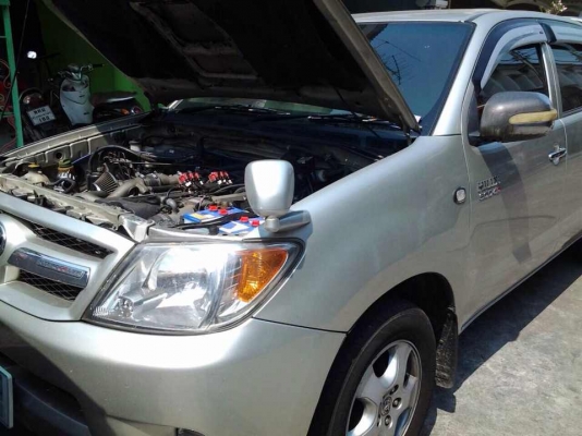 VIGO 05 ตัว3.0G 4 ประตู วาง เจโบ แก๊สหัวฉีด ออโต้