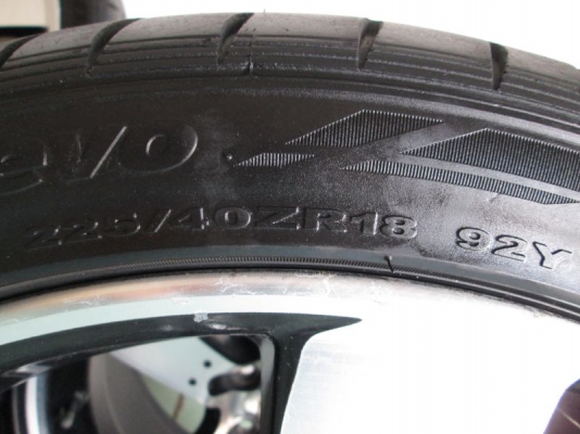 ขายล้อmazda RX8 ขอบ 18 + ยาง Hankook