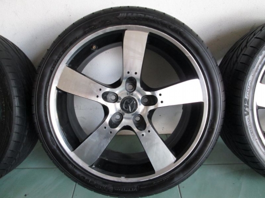 ขายล้อmazda RX8 ขอบ 18 + ยาง Hankook