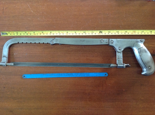 ขายเลื่อยเหล็ก Vintage Millers Falls Co Green Field, Mass Since 1868